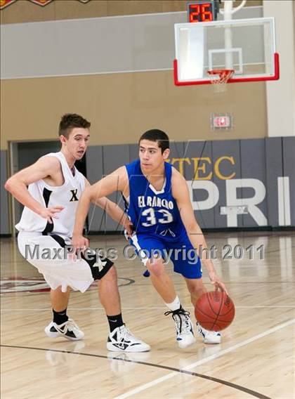 Thumbnail 3 in El Rancho vs. Xavier Prep (Palm Springs Winter Classic) photogallery.