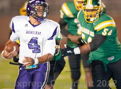 Thumbnail 2 in Madison vs. Bonham (UIL 3A Division Bi-District Playoff) photogallery.