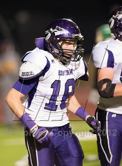 Thumbnail 3 in Madison vs. Bonham (UIL 3A Division Bi-District Playoff) photogallery.