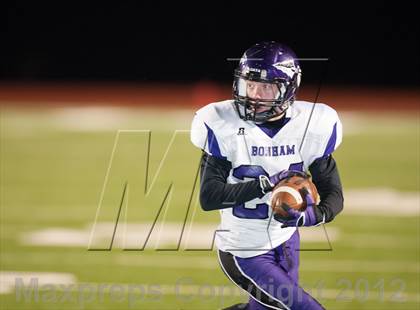 Thumbnail 1 in Madison vs. Bonham (UIL 3A Division Bi-District Playoff) photogallery.