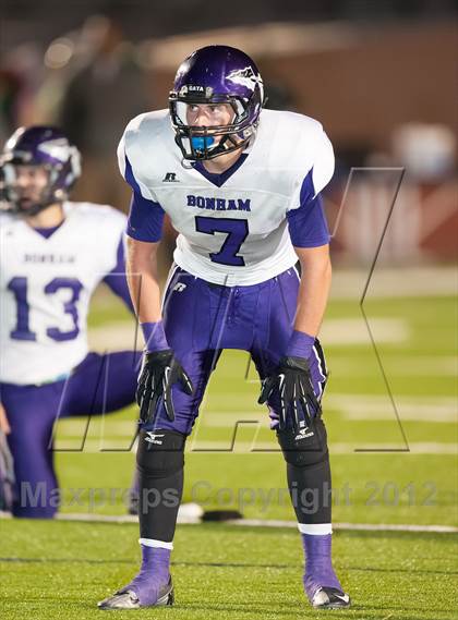 Thumbnail 1 in Madison vs. Bonham (UIL 3A Division Bi-District Playoff) photogallery.