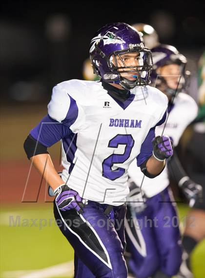 Thumbnail 2 in Madison vs. Bonham (UIL 3A Division Bi-District Playoff) photogallery.