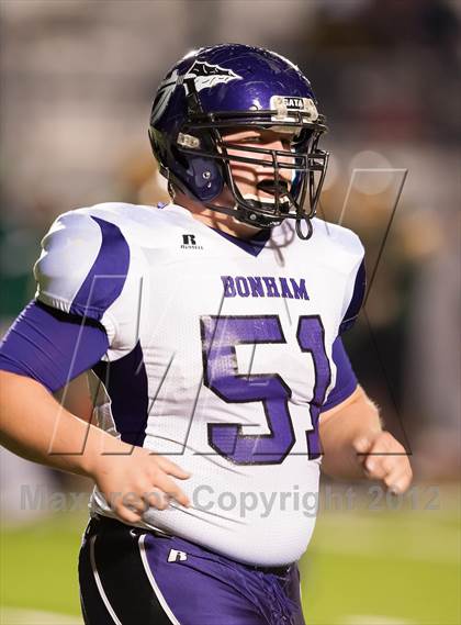 Thumbnail 2 in Madison vs. Bonham (UIL 3A Division Bi-District Playoff) photogallery.