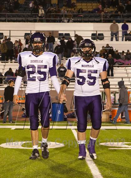 Thumbnail 3 in Madison vs. Bonham (UIL 3A Division Bi-District Playoff) photogallery.