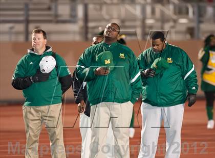 Thumbnail 3 in Madison vs. Bonham (UIL 3A Division Bi-District Playoff) photogallery.