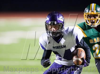 Thumbnail 2 in Madison vs. Bonham (UIL 3A Division Bi-District Playoff) photogallery.