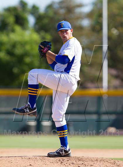 Thumbnail 3 in St. Mary's vs. Turlock (CIF SJS D1 South Final) photogallery.