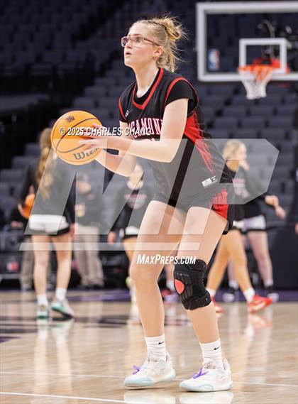 Thumbnail 3 in Woodland Christian @ Rosamond (CIF State D5 Finals) photogallery.