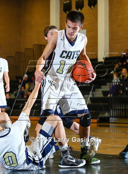 Thumbnail 3 in Saugus vs. West Ranch (Golden Valley Tournament) photogallery.