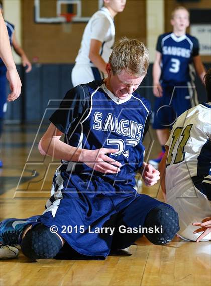 Thumbnail 3 in Saugus vs. West Ranch (Golden Valley Tournament) photogallery.