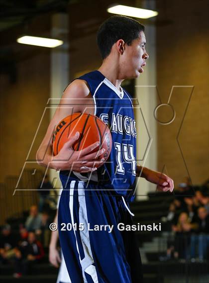 Thumbnail 3 in Saugus vs. West Ranch (Golden Valley Tournament) photogallery.