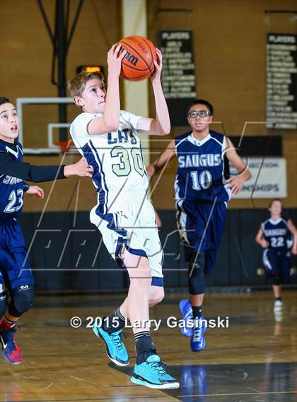 Thumbnail 3 in Saugus vs. West Ranch (Golden Valley Tournament) photogallery.