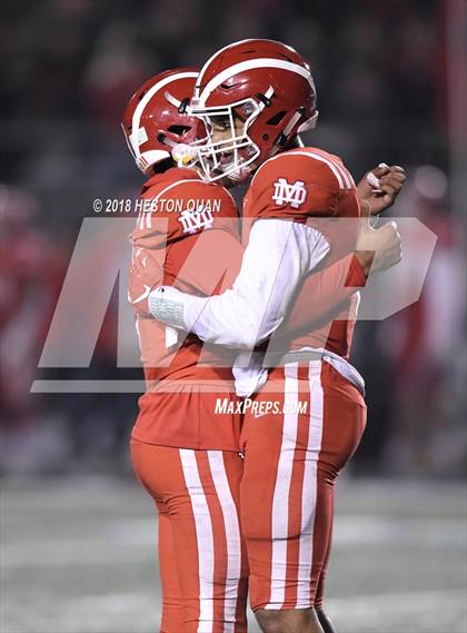 Thumbnail 1 in De La Salle vs Mater Dei (CIF State Open Final) photogallery.