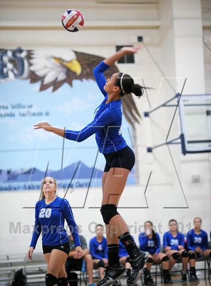 Thumbnail 1 in Calvary Christian vs Pahranagat(LMCA Fall Classic) photogallery.