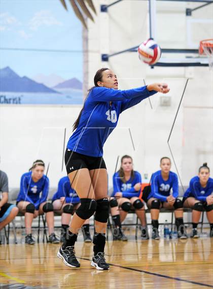 Thumbnail 1 in Calvary Christian vs Pahranagat(LMCA Fall Classic) photogallery.