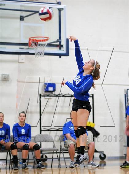 Thumbnail 1 in Calvary Christian vs Pahranagat(LMCA Fall Classic) photogallery.