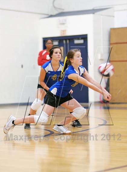 Thumbnail 2 in Calvary Christian vs Pahranagat(LMCA Fall Classic) photogallery.