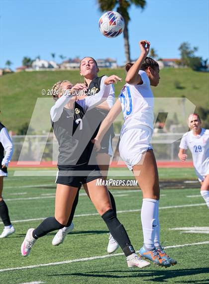 Thumbnail 3 in Capistrano Valley vs Los Alamitos (CIF SS Open Div Round 2) photogallery.