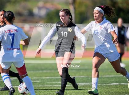 Thumbnail 3 in Capistrano Valley vs Los Alamitos (CIF SS Open Div Round 2) photogallery.