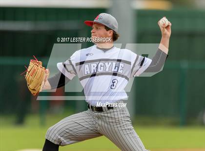 Thumbnail 2 in Taylor vs Argyle (La Grange Baseball Tournament) photogallery.