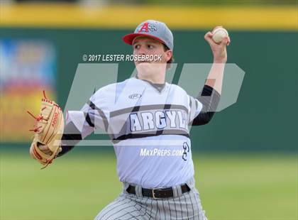 Thumbnail 1 in Taylor vs Argyle (La Grange Baseball Tournament) photogallery.