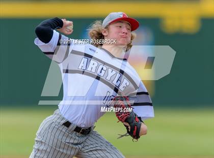 Thumbnail 1 in Taylor vs Argyle (La Grange Baseball Tournament) photogallery.