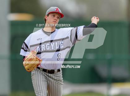 Thumbnail 2 in Taylor vs Argyle (La Grange Baseball Tournament) photogallery.