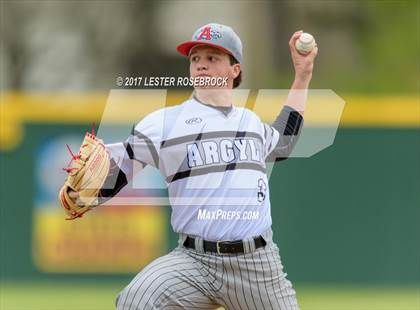 Thumbnail 3 in Taylor vs Argyle (La Grange Baseball Tournament) photogallery.