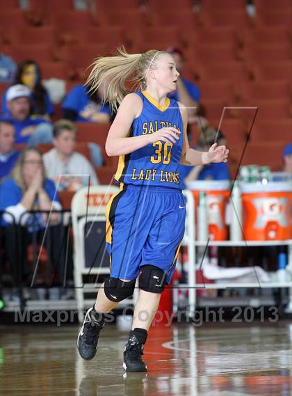 Thumbnail 3 in Highland vs. Saltillo (UIL 1A Semifinal) photogallery.