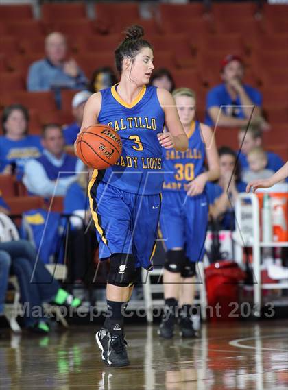 Thumbnail 2 in Highland vs. Saltillo (UIL 1A Semifinal) photogallery.