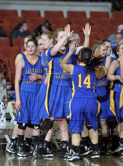 Thumbnail 1 in Highland vs. Saltillo (UIL 1A Semifinal) photogallery.