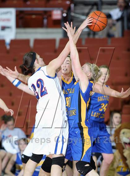 Thumbnail 1 in Highland vs. Saltillo (UIL 1A Semifinal) photogallery.