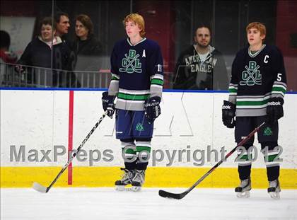 Thumbnail 2 in Bolton/Coventry/Lyman Memorial vs. Northwest Catholic (CIAC Division III Quarterfinal) photogallery.