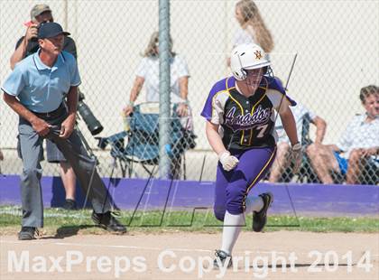 Thumbnail 2 in Amador Valley vs. Foothill (CIF NCS Division 1 Semifinal Playoff) photogallery.
