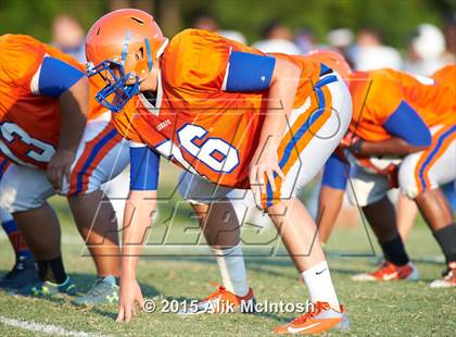Thumbnail 2 in Louisburg vs. Ravenscroft Scrimmage (Tar River Rumble) photogallery.