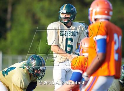 Thumbnail 2 in Louisburg vs. Ravenscroft Scrimmage (Tar River Rumble) photogallery.