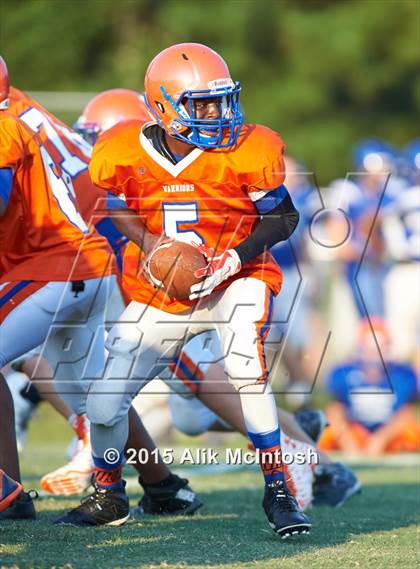 Thumbnail 1 in Louisburg vs. Ravenscroft Scrimmage (Tar River Rumble) photogallery.