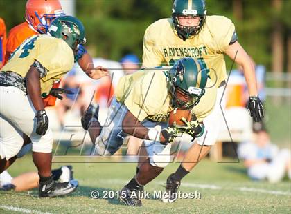 Thumbnail 2 in Louisburg vs. Ravenscroft Scrimmage (Tar River Rumble) photogallery.