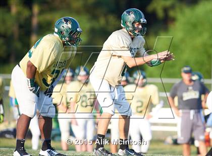 Thumbnail 1 in Louisburg vs. Ravenscroft Scrimmage (Tar River Rumble) photogallery.