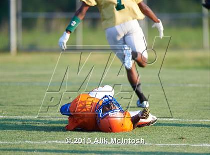 Thumbnail 3 in Louisburg vs. Ravenscroft Scrimmage (Tar River Rumble) photogallery.