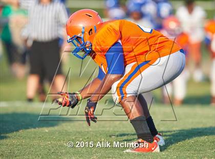 Thumbnail 3 in Louisburg vs. Ravenscroft Scrimmage (Tar River Rumble) photogallery.