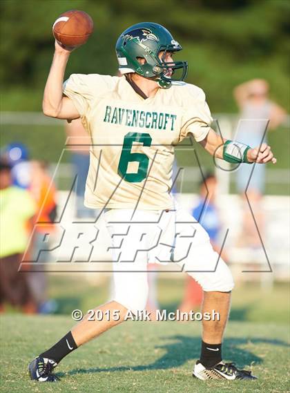 Thumbnail 3 in Louisburg vs. Ravenscroft Scrimmage (Tar River Rumble) photogallery.