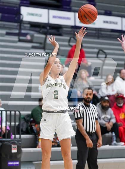 Thumbnail 3 in South Bend Washington vs Jennings County (Sneakers for Santa Shootout) photogallery.