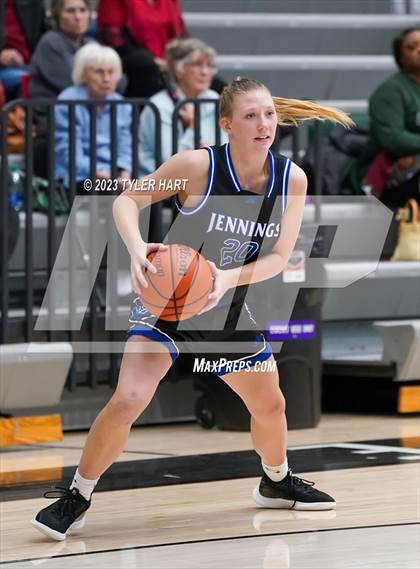 Thumbnail 1 in South Bend Washington vs Jennings County (Sneakers for Santa Shootout) photogallery.