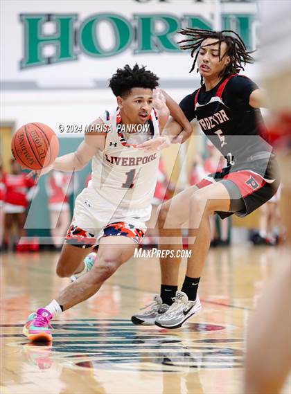 Thumbnail 1 in Liverpool vs Utica Academy of Science (NYSPHSAA Section 3 AAA Semifinal) photogallery.