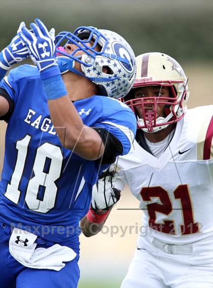 Thumbnail 3 in Georgetown vs. Rouse (UIL 4A Division 2 Semifinal) photogallery.