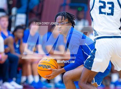 Thumbnail 3 in Mt. Bethel Christian Academy vs McCallie (Hard In The Paint Classic) photogallery.