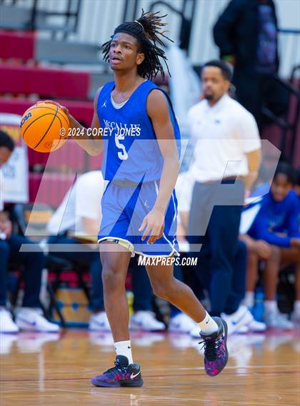 Thumbnail 2 in Mt. Bethel Christian Academy vs McCallie (Hard In The Paint Classic) photogallery.