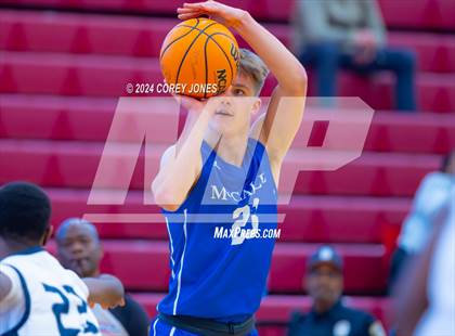 Thumbnail 2 in Mt. Bethel Christian Academy vs McCallie (Hard In The Paint Classic) photogallery.