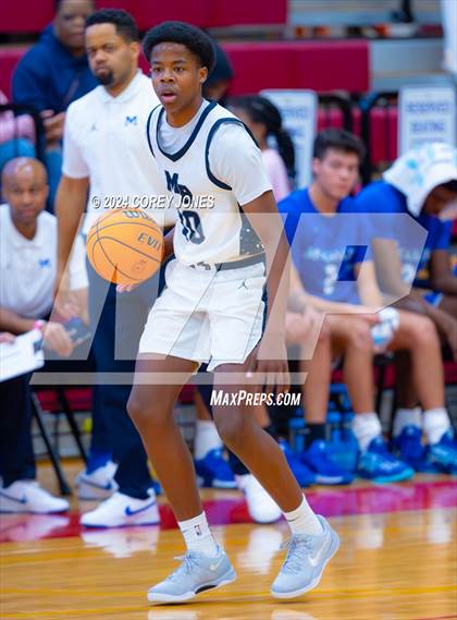 Thumbnail 3 in Mt. Bethel Christian Academy vs McCallie (Hard In The Paint Classic) photogallery.